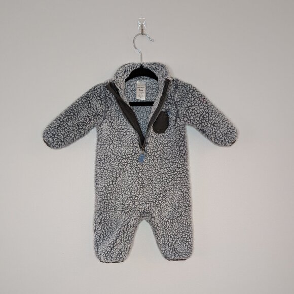 💚 2 for 20 💚 Carter's Fleece Bunting Suit | Sherpa - Picture 3 of 4